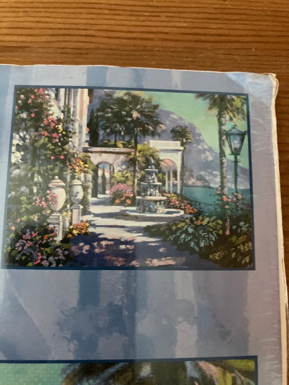 CANDAMAR DESIGNS Inc. Varenna Villa #51317 Embellished Cross Stitch kit  16x12"